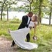 Lace Wedding Dress with Cap Sleeves