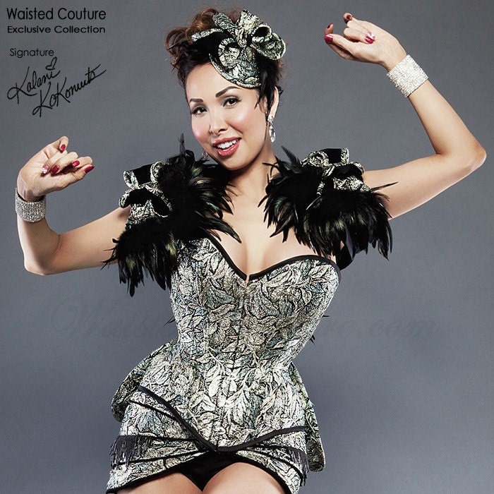 Tease Overbust Corset, Tight Lacing -CUSTOM YOUR SIZE