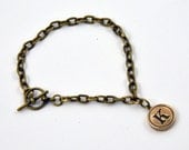 Charm Bracelet Personalized - Bronze