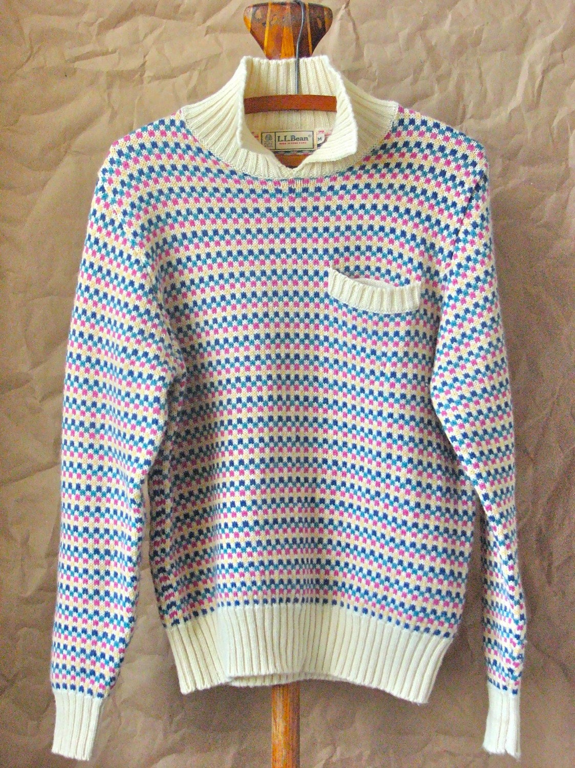 Vintage L.L. Bean Wool Pullover