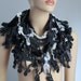 Long Crochet Scarf / Lariat Scarf / Fall Fashion