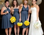 The Free-Style Dress -- convertible wrap dress -- Basic Sizes -- bridesmaid, cocktail, or everyday wear -- over 300 colors