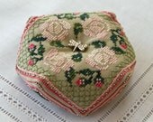 Paris Roses - Biscornu Pattern