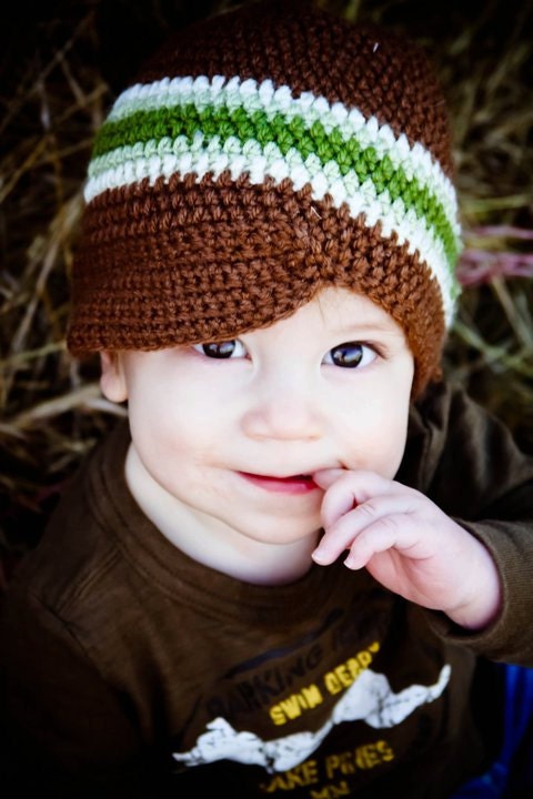PDF Pattern - Crochet Newsboy Hat Pattern All sizes 6 month to Adult INSTANT DOWNLOAD