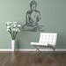 Wall Decal Buddha Silhouette India Asian Spiritual Awakened One Dorm Decor