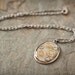 SALE - Steampunk Pendant with Chain - Watch Gears in Resin