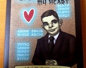 Science Valentine greeting card - Alan Turing