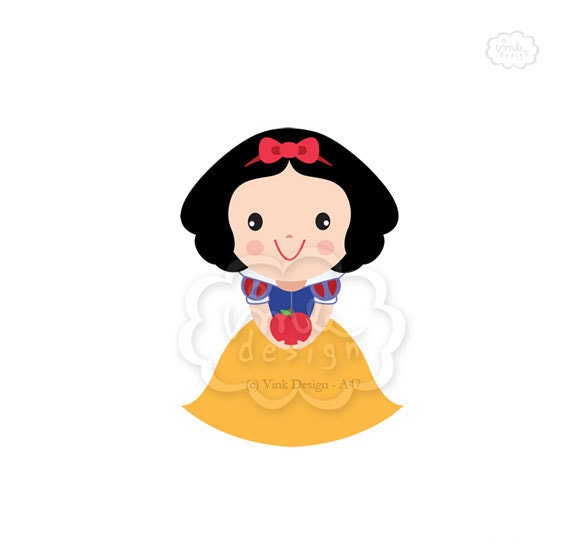 Clip Art A47 - Snow White
