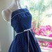 Reserved Vintage Rockabilly Dress, 1970's Swing Dress ,Gunne Sax Style Flower Summer Dress