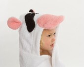 Cow Hooded Towel