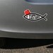 New mouth, New Rules. Car decal
