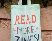 Zines mini tote