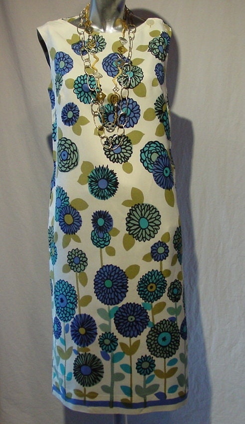 Genuine Vintage Mod 1960s Plymouth Shop Shift Dress Styled by DORIAN