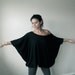 Oversized Womens Blouse - The Butterfly - Top Tunic - Free US Shipping - Donation to UNICEF - Item MM-BLT13-19B4