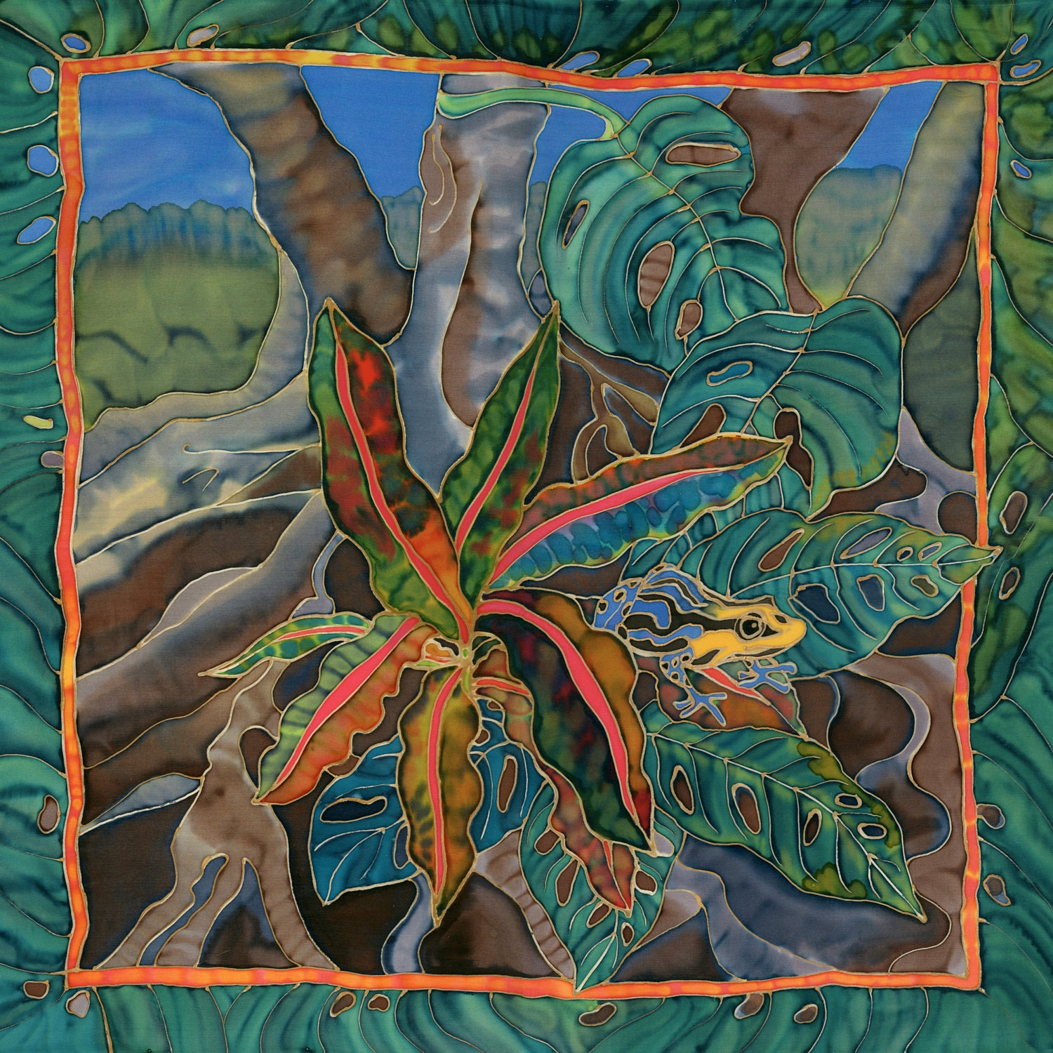 Amazon Mysteries--poison dart frog