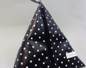Wash bag for kids and light travelling-  oilcloth fabric