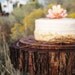 20" Tree Slab Cake Stand Aspen
