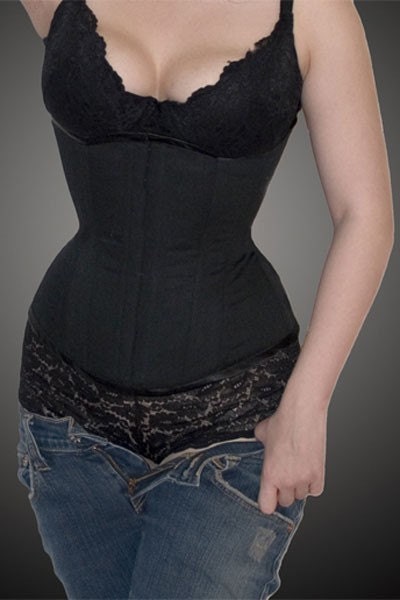 Meschantes Ready to Wear Black Training Corset - Your Size /garter loops FOR Lakisha ONLY