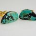 Awesome American Turquoise Cufflinks 26mm Great Price OOAK