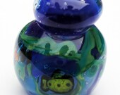Handmade Picture Murrini, 15 small Yellow Submurrini, CoE 104 glass