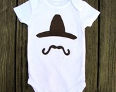 Cowboy Onesie Funny Baby Gift