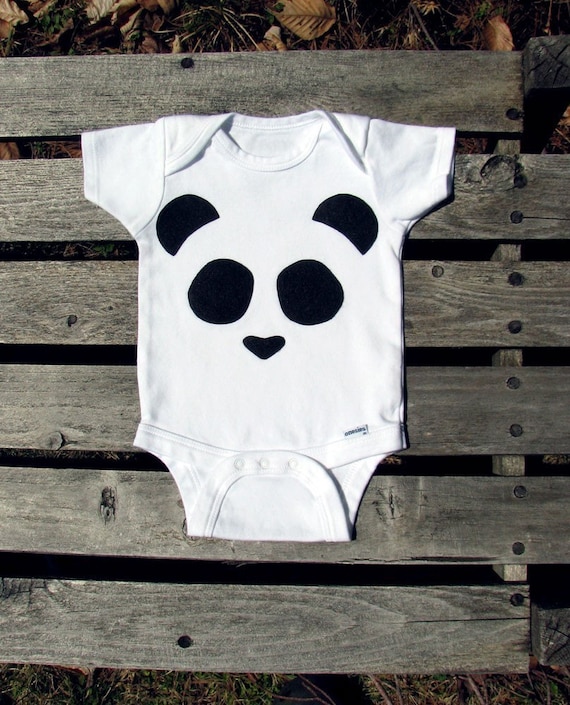 The Hiding Panda Infant Bodysuit