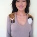 Wrapped Fox Sweater in Sand