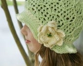 Crochet Hat Pattern Honeycomb Sunhat