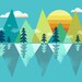 The Clarion Lake Print