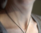 Textured Ochre  - an earthy porcelain pendant.