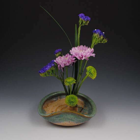 Flower Dish Ikebana Flower Tray Handmade by nealpottery on Etsy