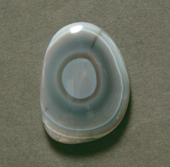 cabochon BOTSWANA AGATE 22X30mm freeform designer cab