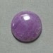 LAVENDER AMETHYST round cabochon 20mm disc dome designer cab