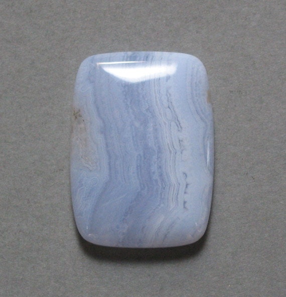 BLUE LACE AGATE rectangle cabochon 22X30mm designer cab