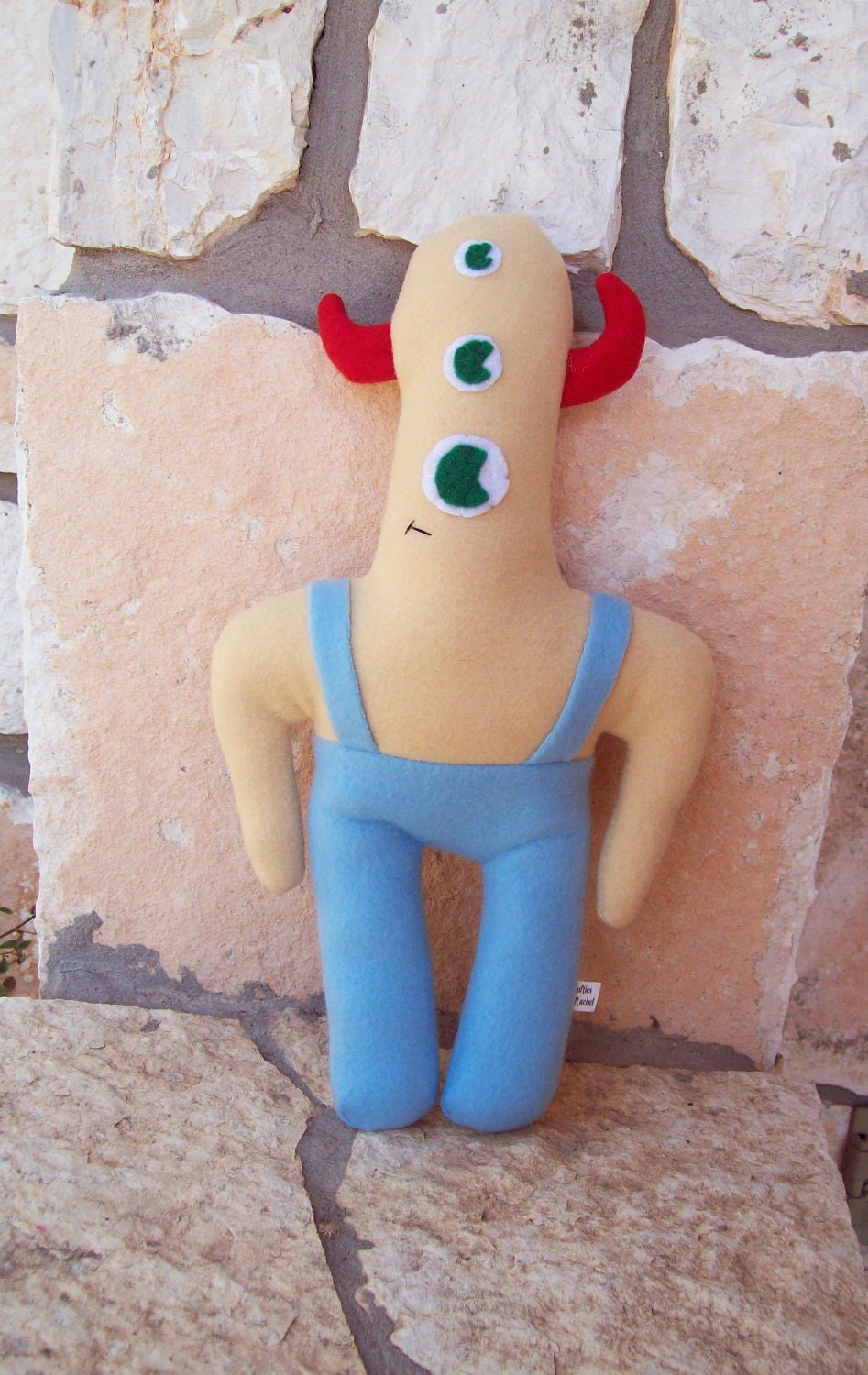 Fleece monster plush Manly Steve