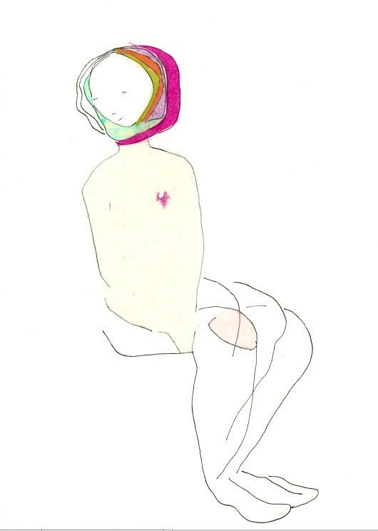 small pink heart