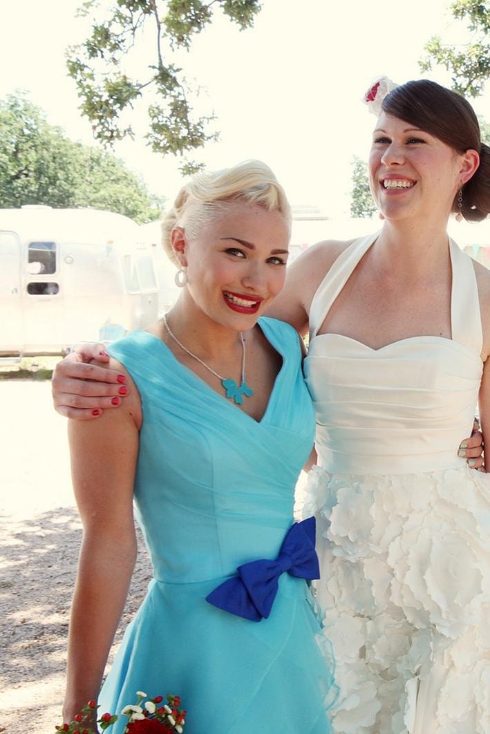 SAMPLE SALE - Short Retro Wedding Dress - Summer Holiday