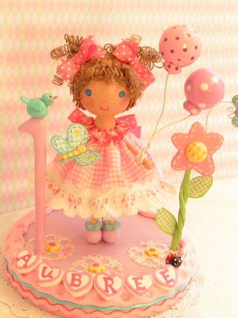Sweetiepiecaketopper Lacey 'n Pink Birthday