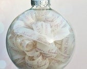 Elegant Personalized Ornament - Baby Keepsake with Gift Box - Size LARGE