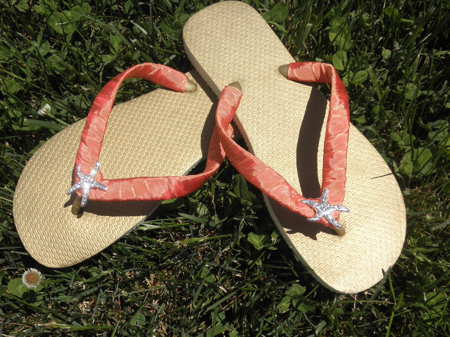 Wedding Shoe/Flip Flops in Gold are Perfect For Bride, Bridal Party, Party Favor or for Any Other Occasion