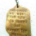 Dave Matthews Band Quote Jewelry