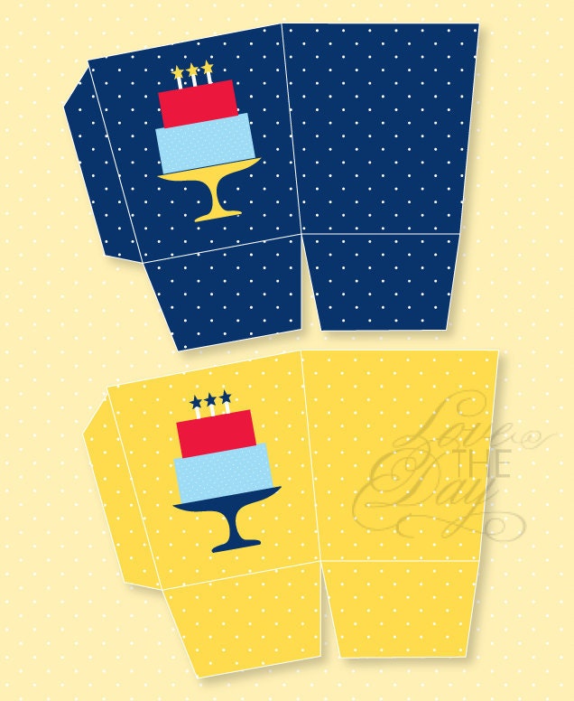 Birthday Party PRINTABLES Polka Dot Drink Label by Love The Day Il_570xn