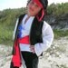 Child size Pirate Costume for Boys Halloween