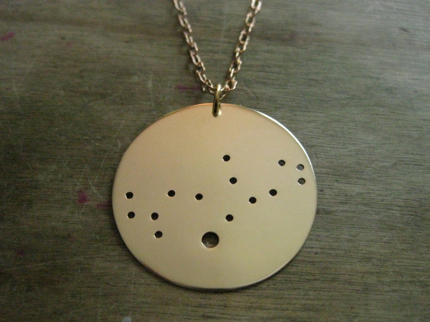 Virgo Constellation Pendant Necklace