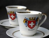 The perfect pair of cups. Swiss made.