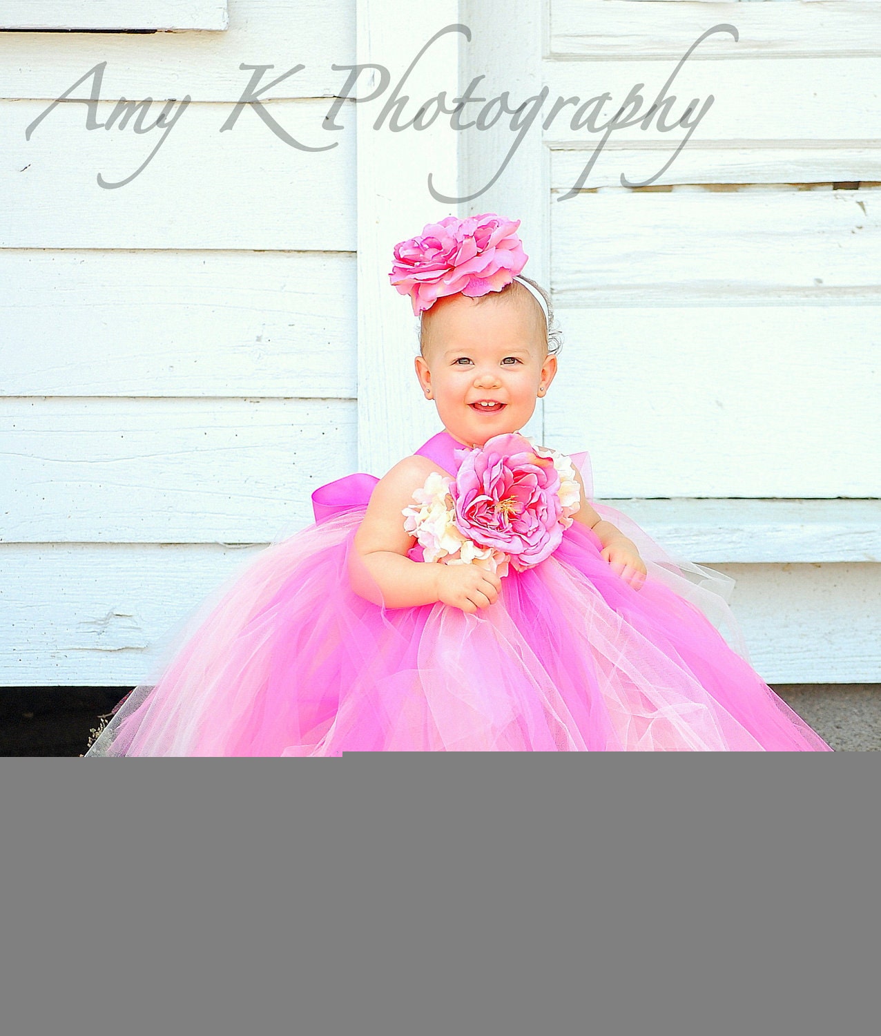 Sweet Sister Flower Girl Tutu Dress