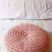 Floor Cushion Crochet- Peach