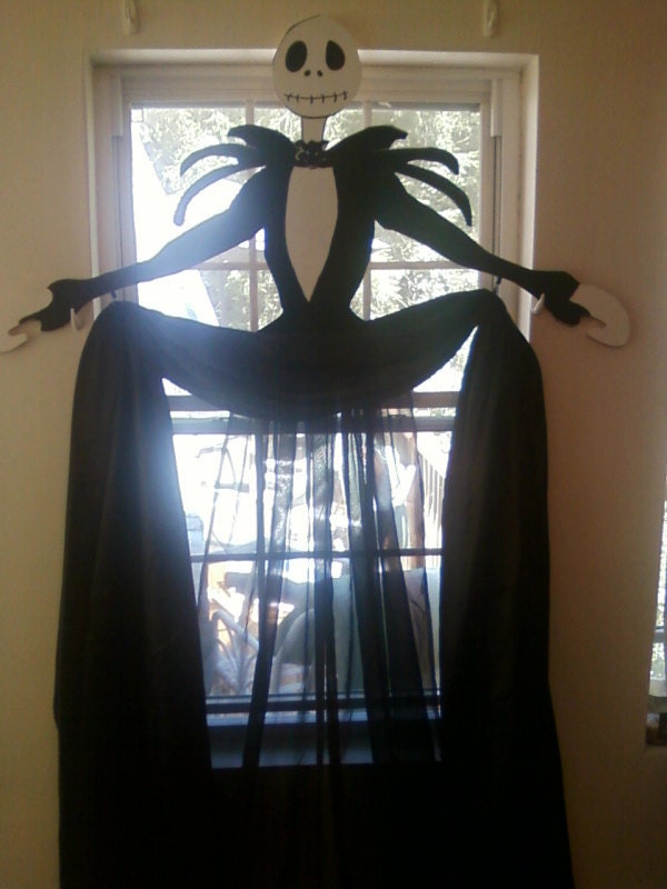 Halloween Window Curtains