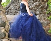 Girls Dress-Flower Girl Tutu with Detachable Train and Corset Top--Weddings, Pageants and Portraits-----Vogue