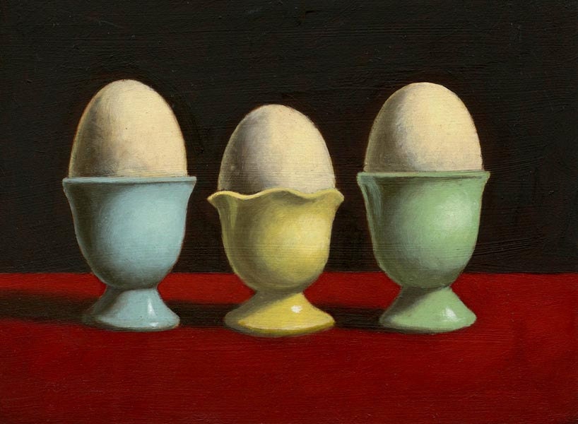 Vintage Egg Cup Still Life